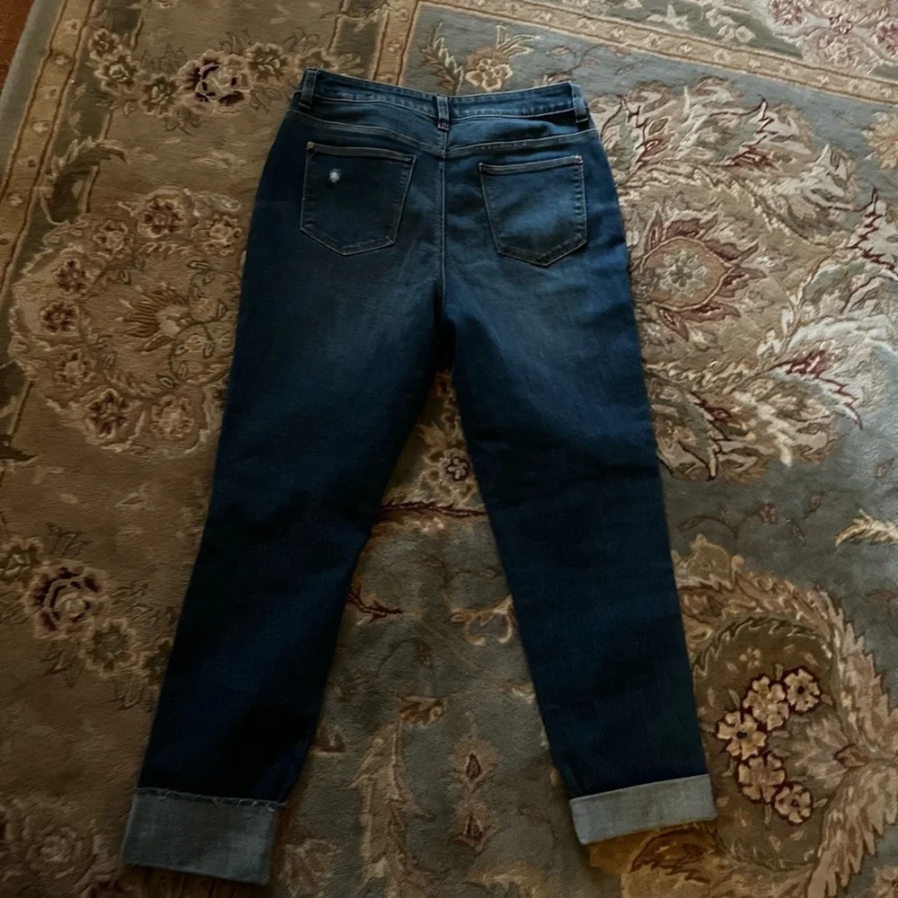 Chicos so slimming, Girlfriend ankle jeans  nwot. 4